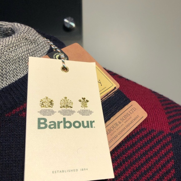 Barbour Crewneck Sweater NWT - Picture 3 of 11
